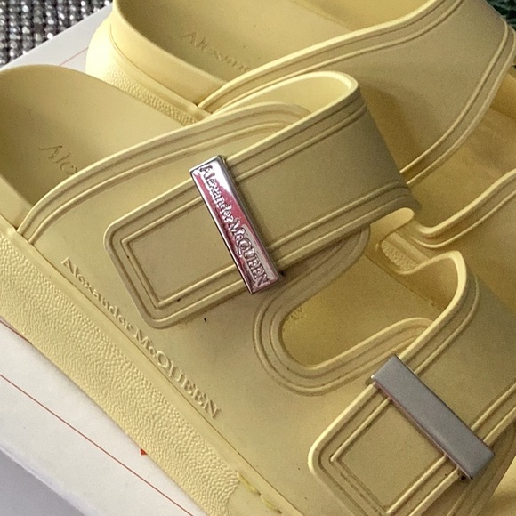 Alexander McQueen Double Band Hybrid Slide sandals - Picture 3 of 6